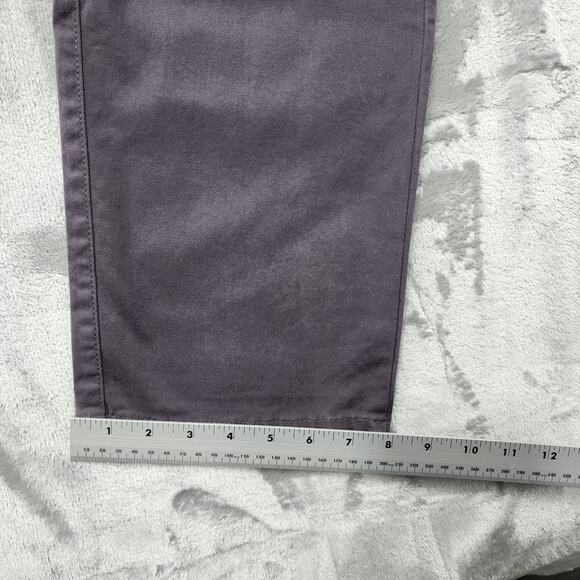 NEW Hawks Bay Pants Mens 38/32 Gray Charcoal Chino Stretch Twill Straight Slim - Picture 13 of 14